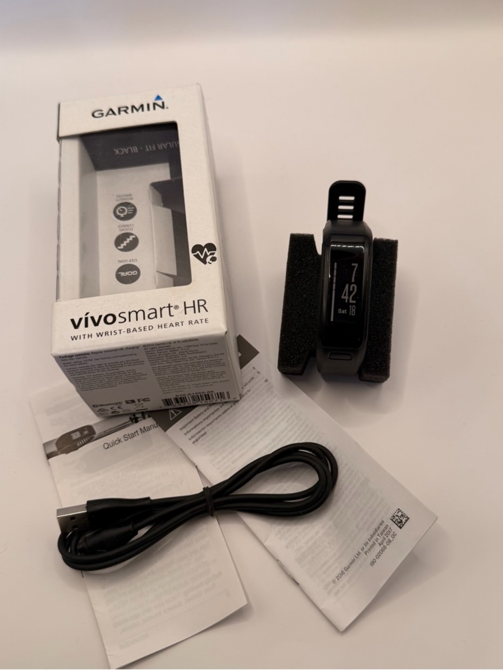 Garmin Vivosmart HR (full set, MSRP 199$)